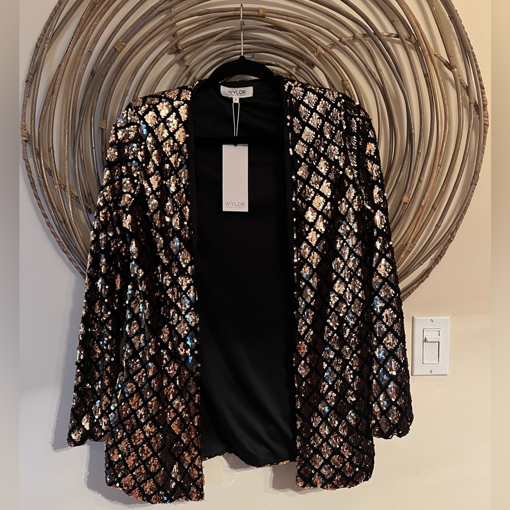 WYLDR Sequin Jacket - Size Small / New with Tags